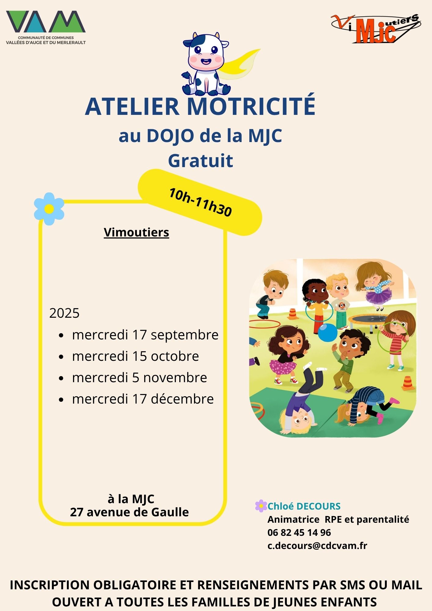 Atelier motricité Vimoutiers 2025